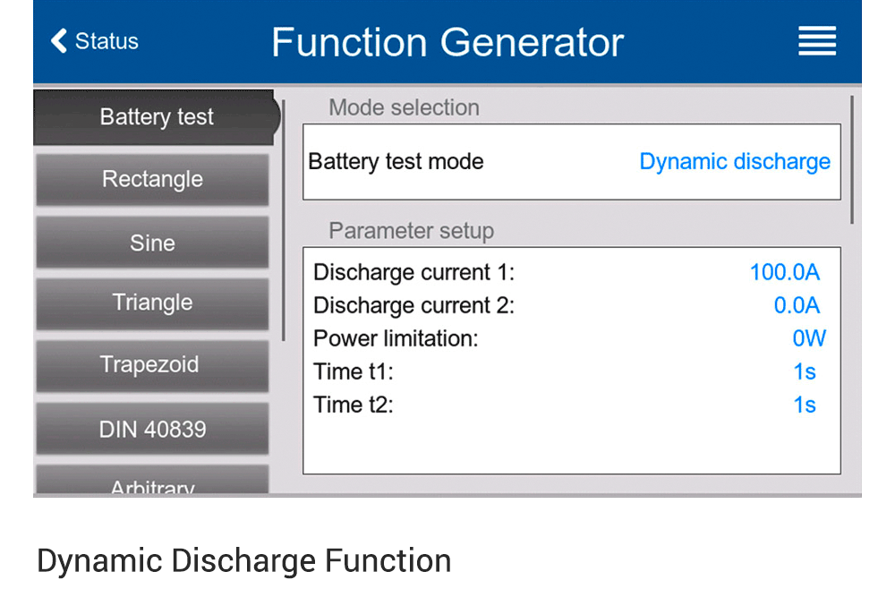 Dynamic Discharge function generator<br />
